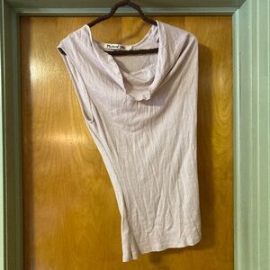 Michael Stars Made in USA Metallic Sleeveless Top One Size